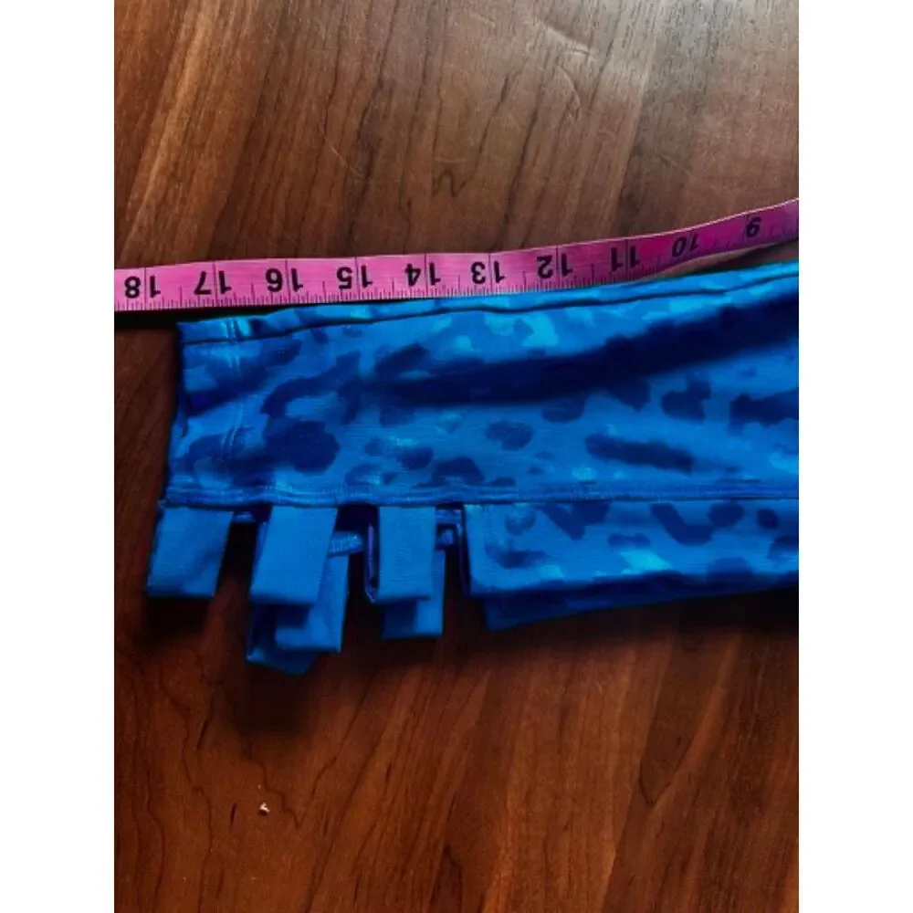 Justice Cropped Leopard Leggings - Size 7